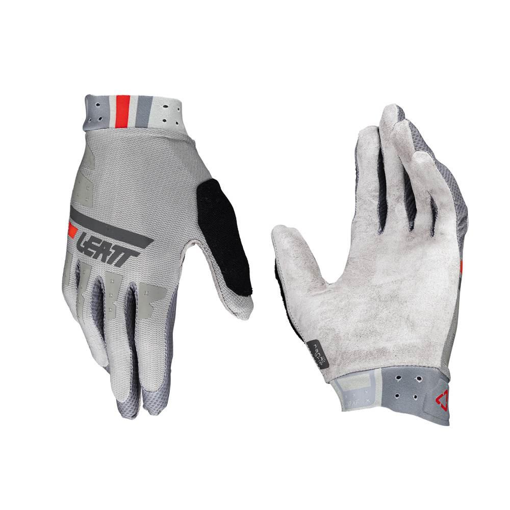 Leatt Rękawice Rowerowe Mtb 2.0 X-Flow Glove Granite Kolor Szary Rozmiar M
