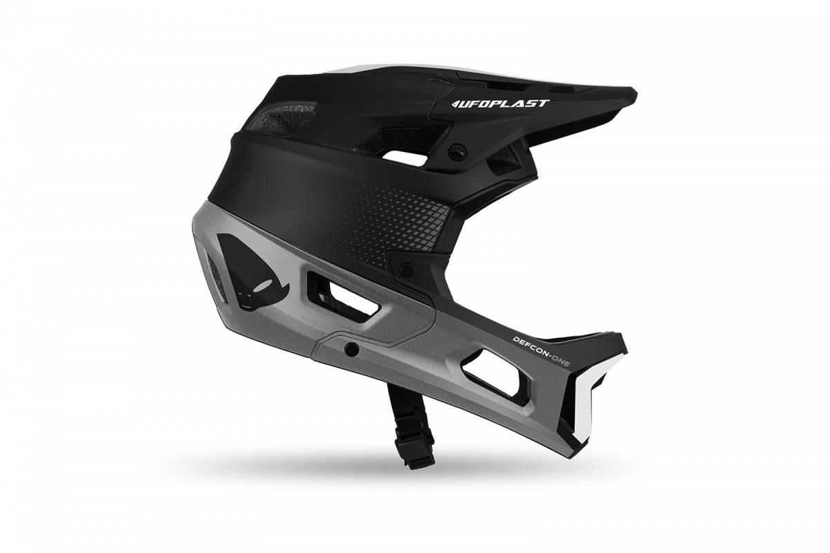 Ufo Kask Rowerowy Mtb E-Bike Defcon-One Full Face Kolor Czarny/Szary Rozmia