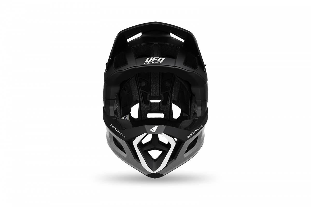 Ufo Kask Rowerowy Mtb E-Bike Defcon-One Full Face Kolor Czarny/Szary Rozmia - zdjęcie 5