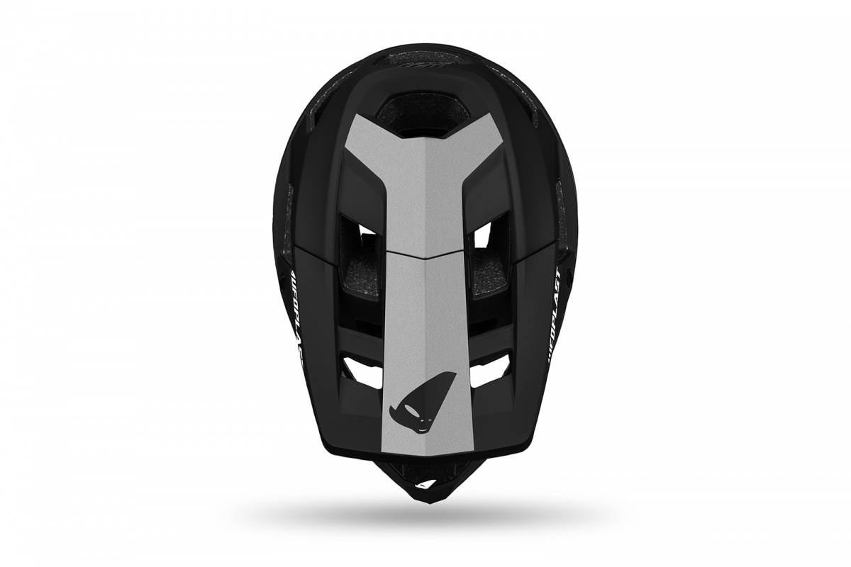 Ufo Kask Rowerowy Mtb E-Bike Defcon-One Full Face Kolor Czarny/Szary Rozmia - zdjęcie 2