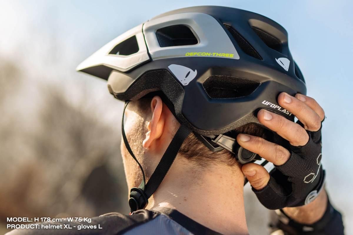 Ufo Kask Rowerowy Mtb E-Bike Defcon-Three Kolor Zielony/Khaki Rozmiar Xs/S/ - zdjęcie 7