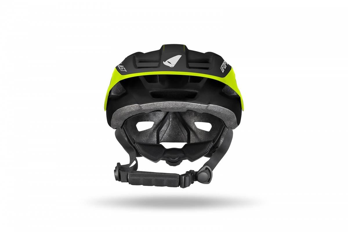 Ufo Kask Rowerowy Mtb E-Bike Defcon-Three Kolor Czarny/Żółty Fluo Rozmiar X - zdjęcie 2