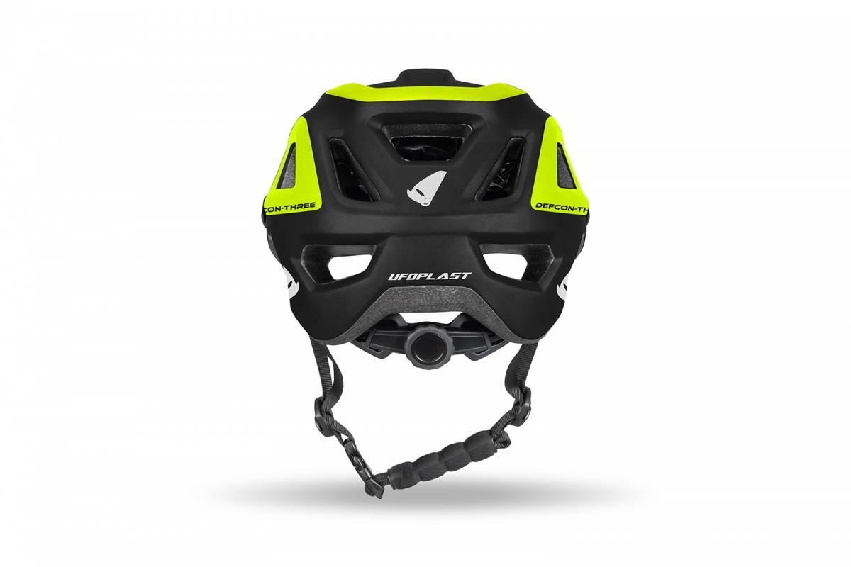Ufo Kask Rowerowy Mtb E-Bike Defcon-Three Kolor Czarny/Żółty Fluo Rozmiar X - zdjęcie 3