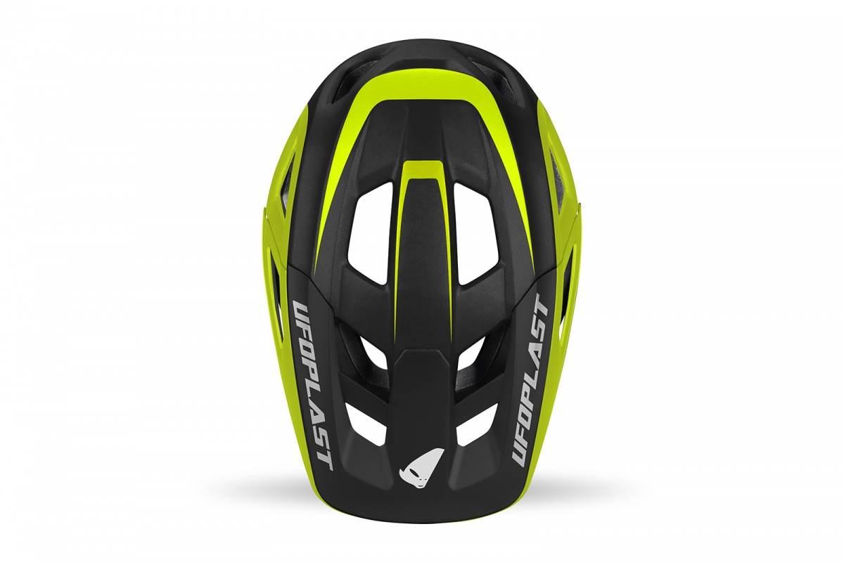 Ufo Kask Rowerowy Mtb E-Bike Defcon-Three Kolor Czarny/Żółty Fluo Rozmiar X - zdjęcie 5