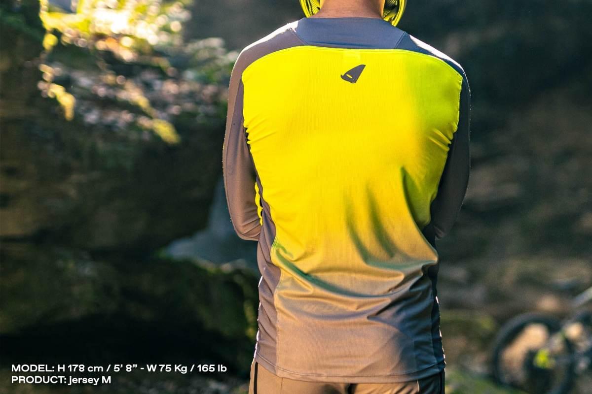 Ufo Koszulka Rowerowa Mtb E-Bike Terrain Lv1 Jersey Made In Italy Długi Ręk - zdjęcie 4