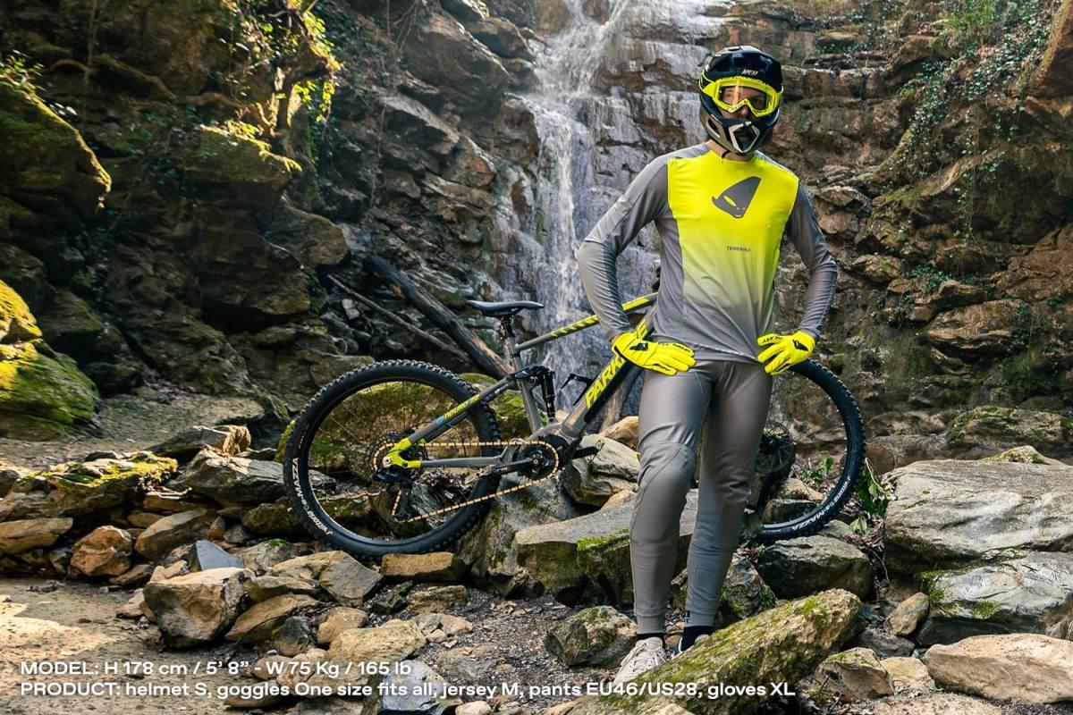 Ufo Koszulka Rowerowa Mtb E-Bike Terrain Lv1 Jersey Made In Italy Długi Ręk - zdjęcie 3