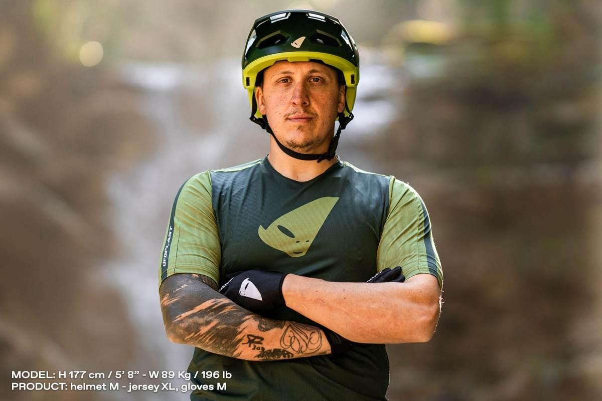 Ufo Koszulka Rowerowa Mtb E-Bike Terrain Sv1 Jersey Made In Italy Krótki Rę - zdjęcie 3