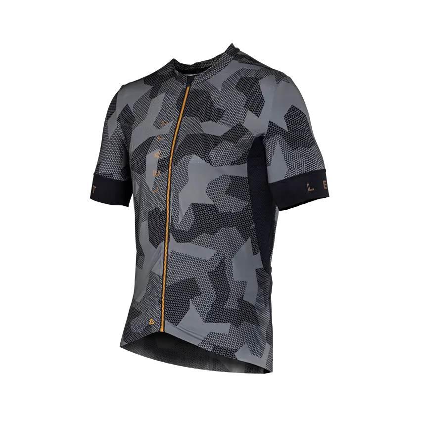 Leatt Koszulka Rowerowa Mtb Endurance 5.0 Jersey Camo Kolor Czarny/Żółty Ro - zdjęcie 3