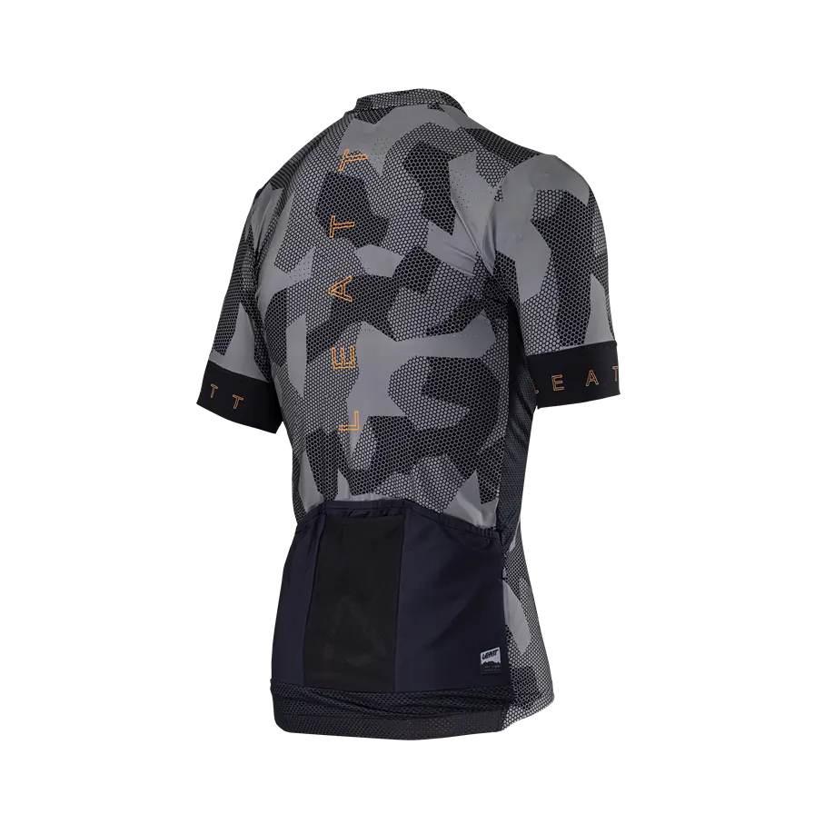 Leatt Koszulka Rowerowa Mtb Endurance 5.0 Jersey Camo Kolor Czarny/Żółty Ro - zdjęcie 5