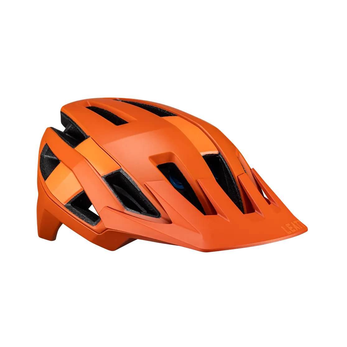 Leatt Kask Rowerowy Mtb Trail 3.0 V24 Helmet Glow Kolor Pomarańczowy Rozmia