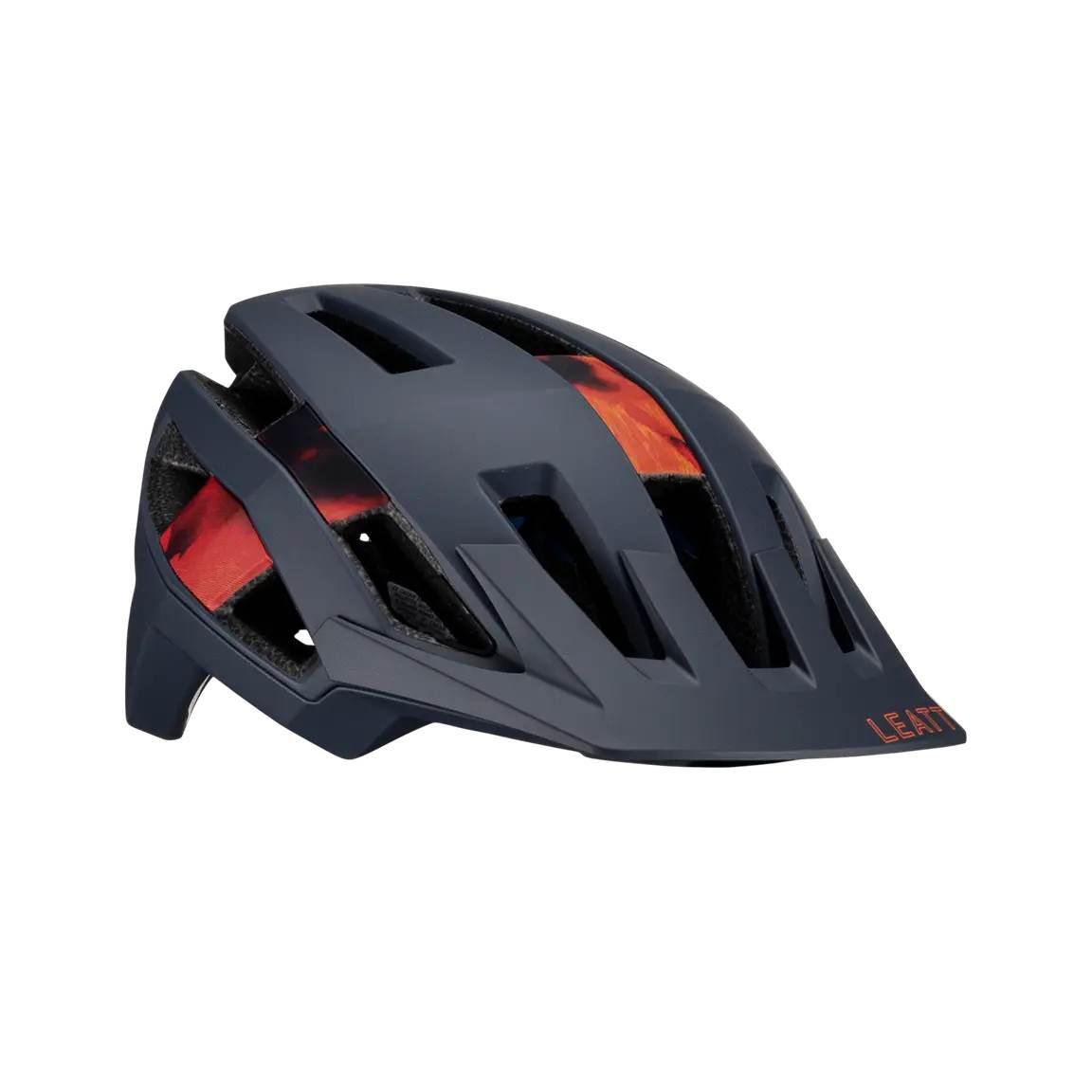 Leatt Kask Rowerowy Mtb Trail 3.0 V23 Helmet Shadow Kolor Szary/Pomarańczow