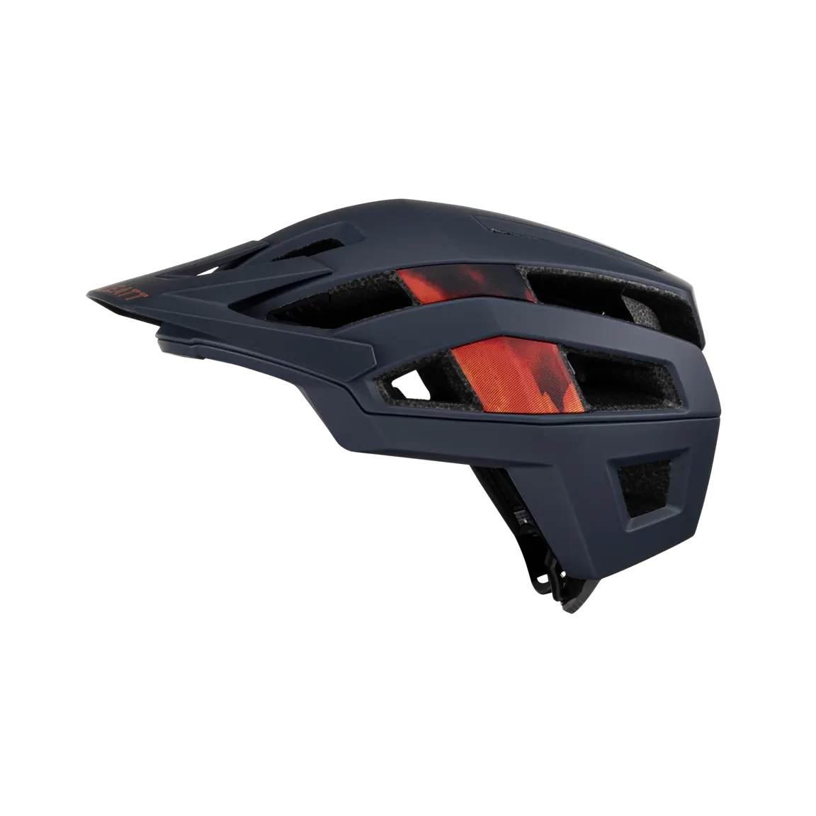 Leatt Kask Rowerowy Mtb Trail 3.0 V23 Helmet Shadow Kolor Szary/Pomarańczow - zdjęcie 4