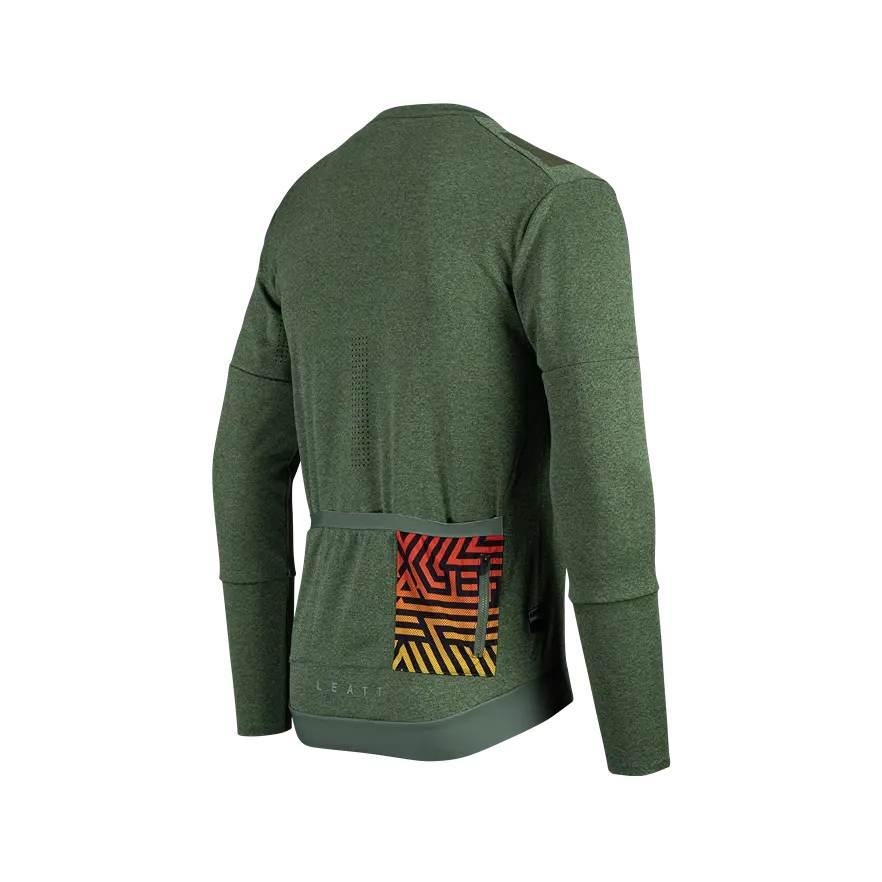 Leatt Koszulka Rowerowa Mtb Trail 4.0 Jersey Spinach Kolor Zielony Rozmiar - zdjęcie 4