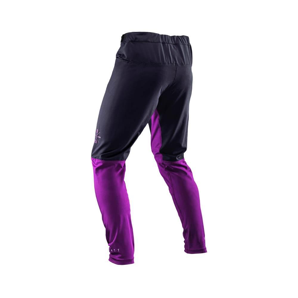Leatt Spodnie Rowerowe Mtb Trail 2.0 Velvet Kolor Czarny/Fioletowy Rozmiar - zdjęcie 2