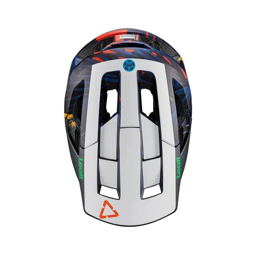 Leatt Kask Rowerowy Mtb Allmtn 4.0 V24 Helmet Jungle Kolor Granatowy/Biały - zdjęcie 5