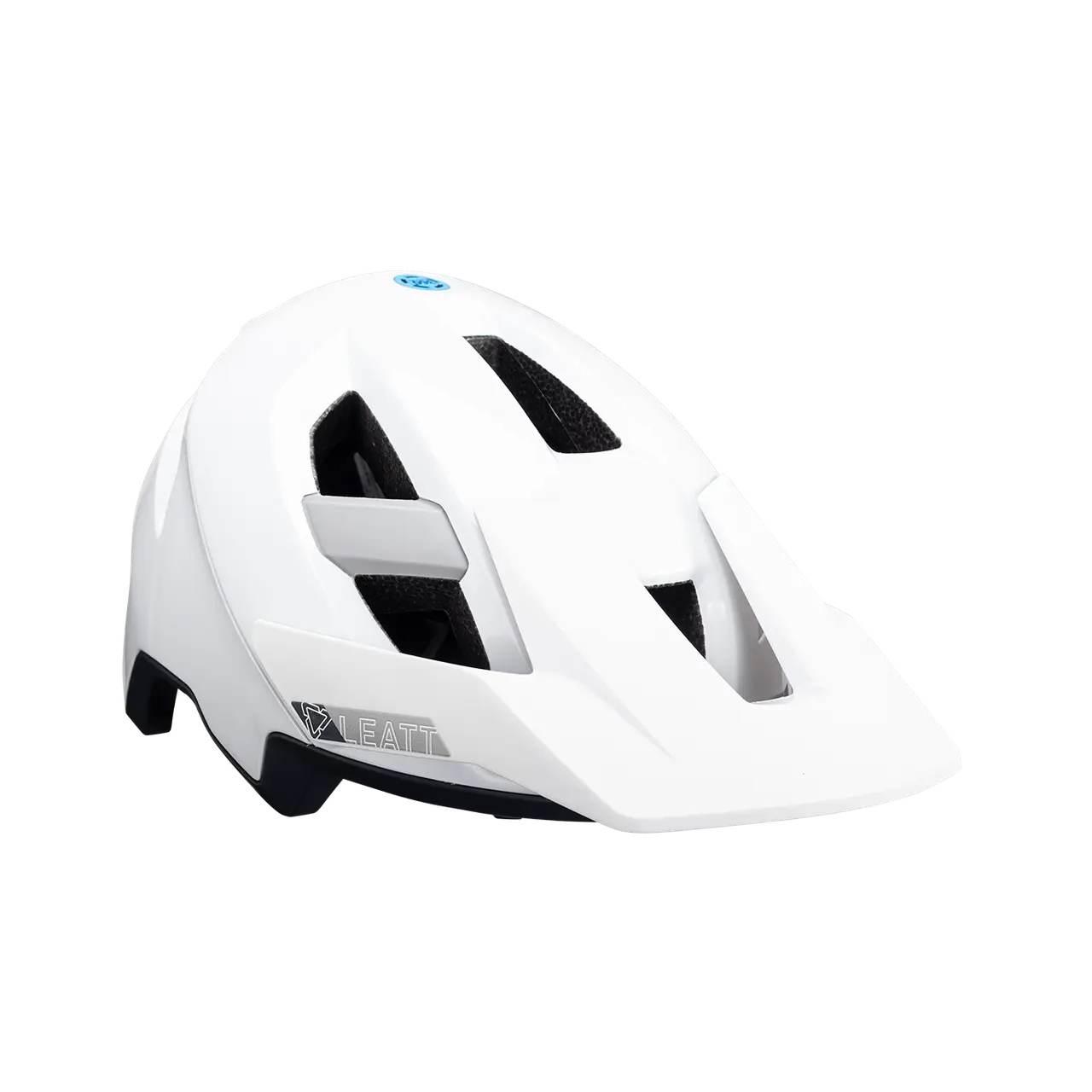 Leatt Kask Rowerowy Mtb Allmtn 3.0 V24 Helmet White Kolor Biały Rozmiar L 5