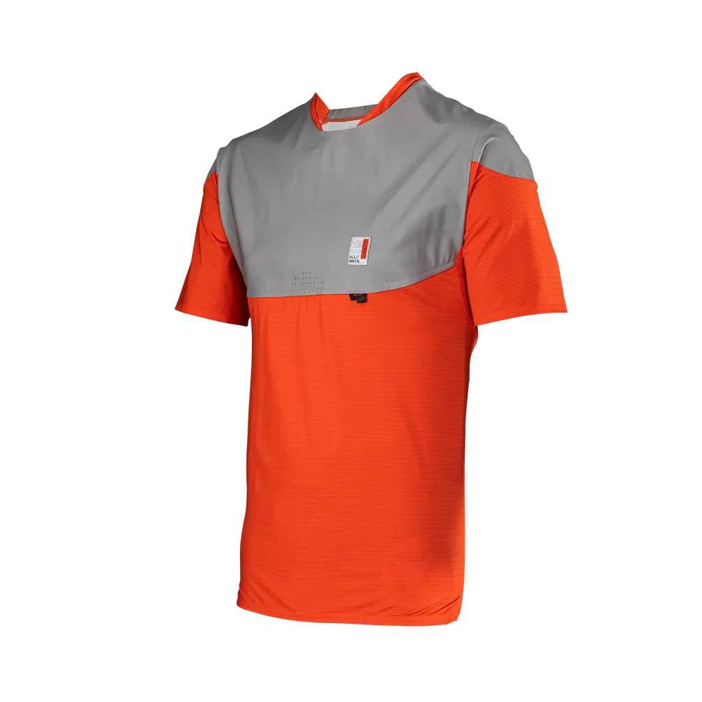 Leatt Koszulka Rowerowa Mtb Allmtn 3.0 Jersey Glow Kolor Pomarańczowy/Czarn - zdjęcie 2