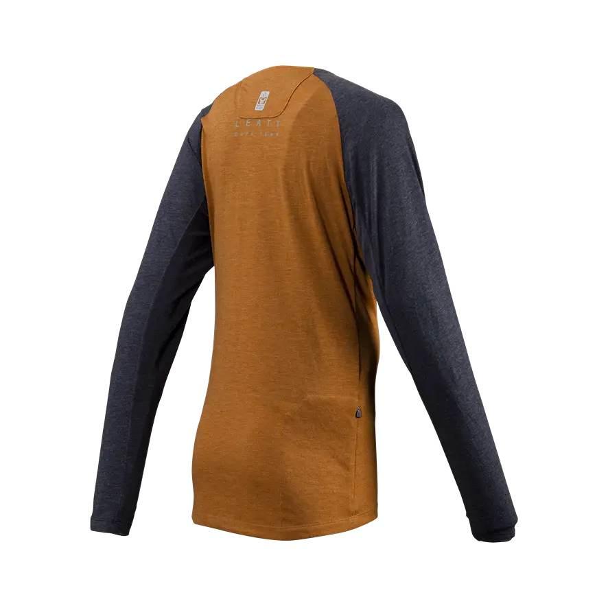 Leatt Koszulka Rowerowa Damska Mtb Allmtn 3.0 Jersey Women Peanut Kolor Brą - zdjęcie 5