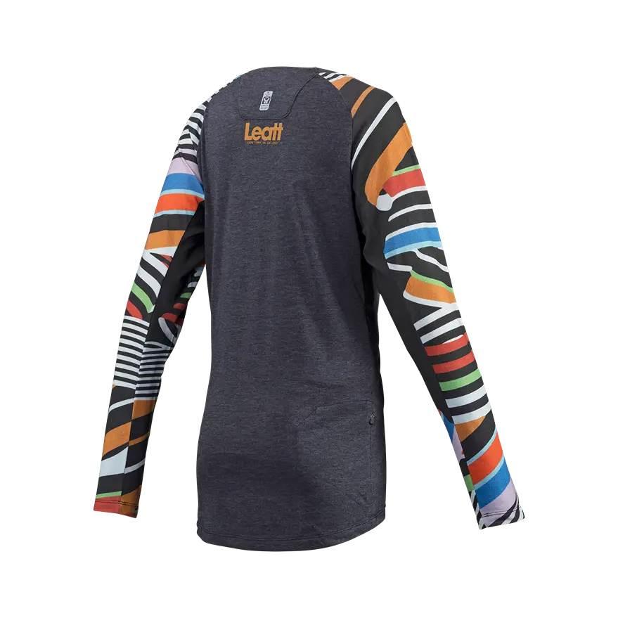 Leatt Koszulka Rowerowa Damska Mtb Allmtn 3.0 Jersey Women Stripes Kolor Sz - zdjęcie 5