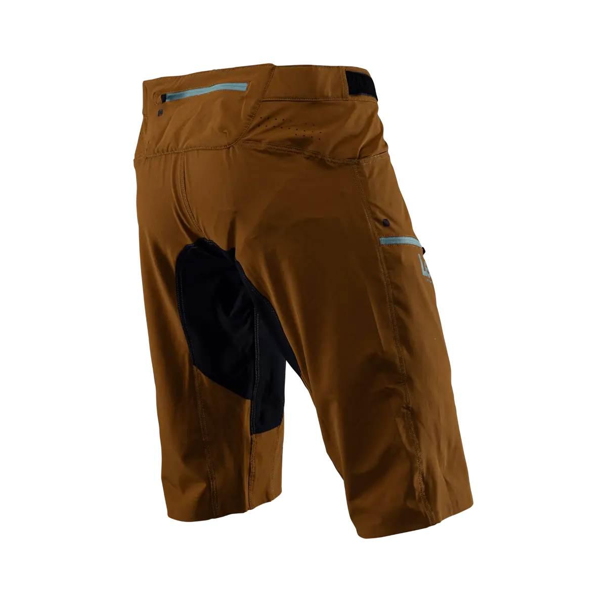 Leatt Spodenki Rowerowe Damskie Mtb Allmtn 3.0 Shorts Peanut Kolor Brązowy - zdjęcie 3