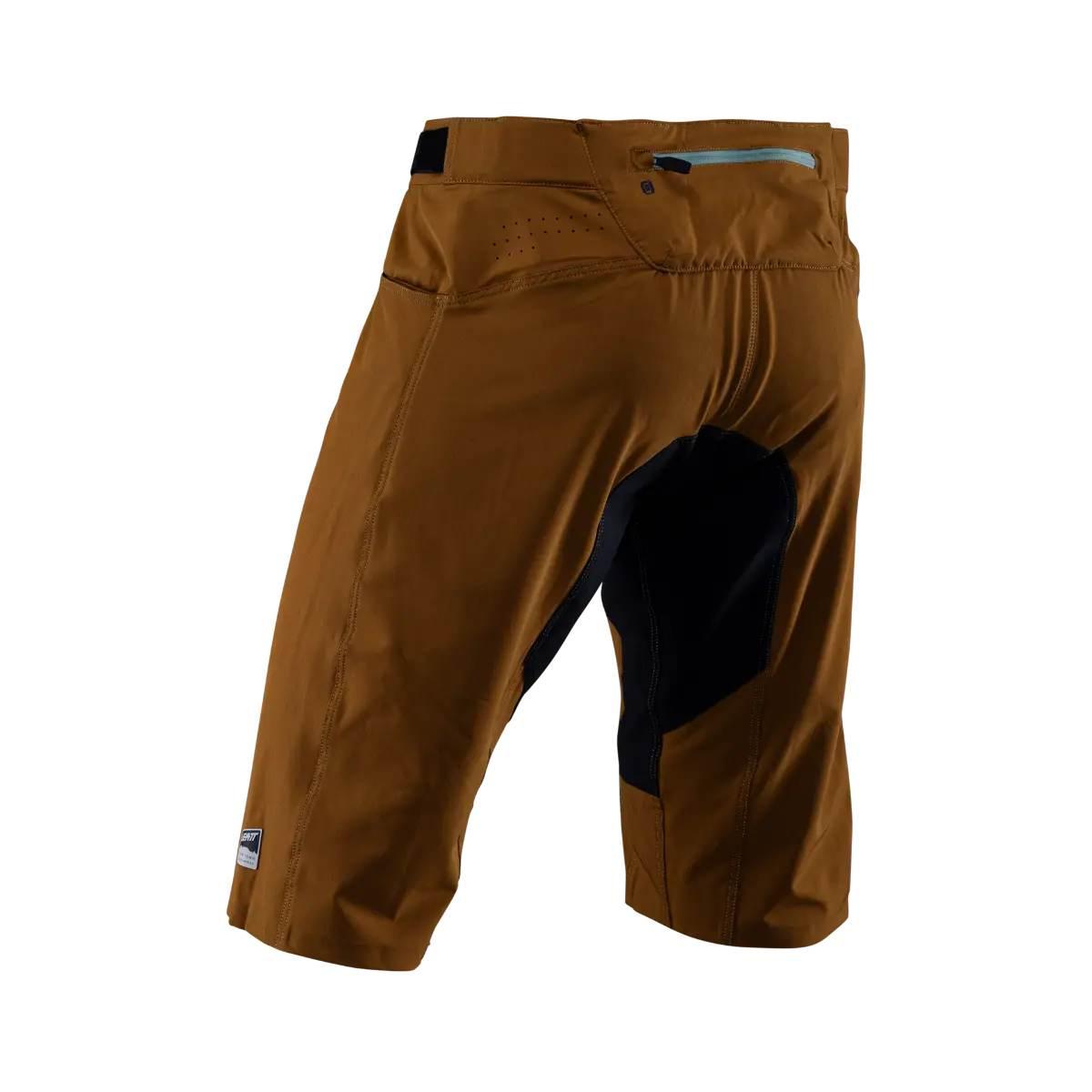Leatt Spodenki Rowerowe Damskie Mtb Allmtn 3.0 Shorts Peanut Kolor Brązowy - zdjęcie 4