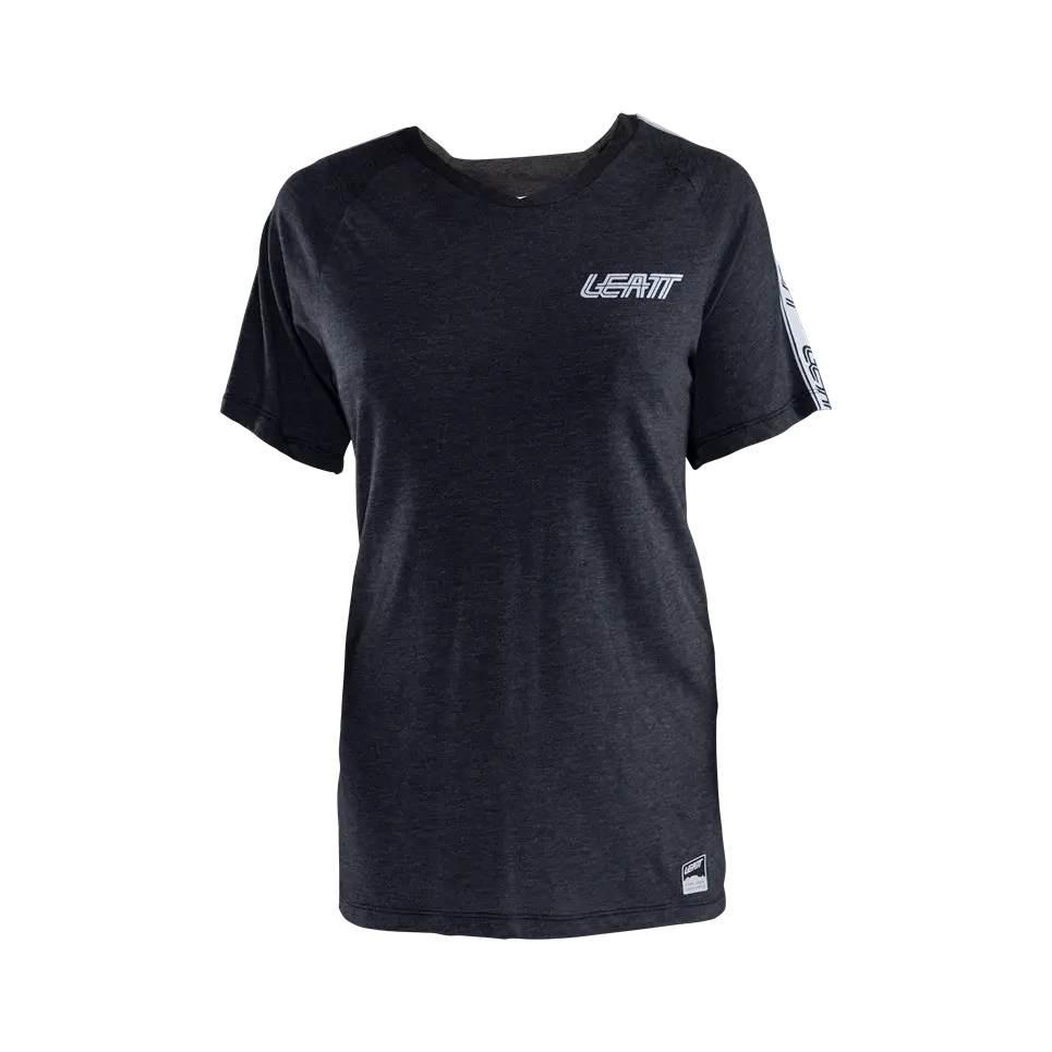 Leatt Koszulka Rowerowa Damska Mtb Allmtn 2.0 Women Jersey Black Kolor Czar - zdjęcie 2