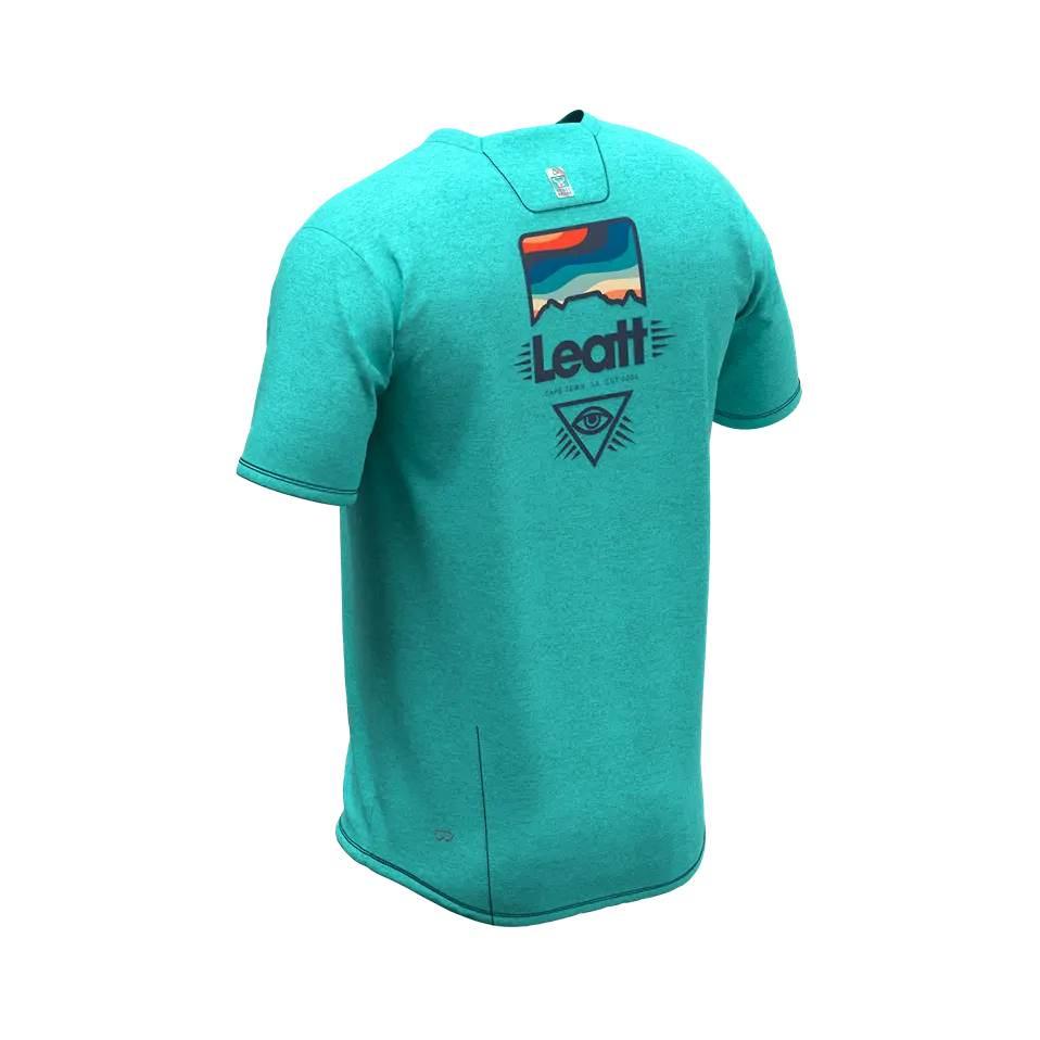 Leatt Koszulka Rowerowa Dziecięca Mtb Allmtn 2.0 Junior Jersey Aqua Kolor T - zdjęcie 2
