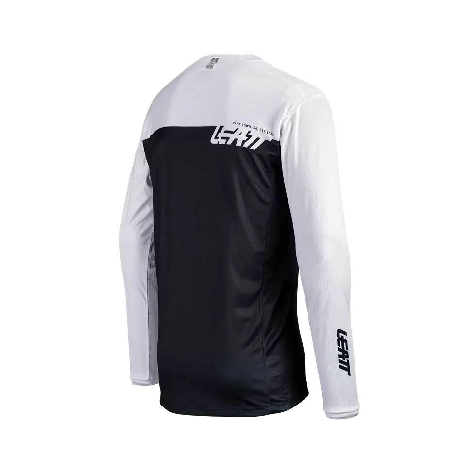 Leatt Koszulka Rowerowa Mtb Enduro 4.0 Jersey White Kolor Biały/Czarny Rozm - zdjęcie 4