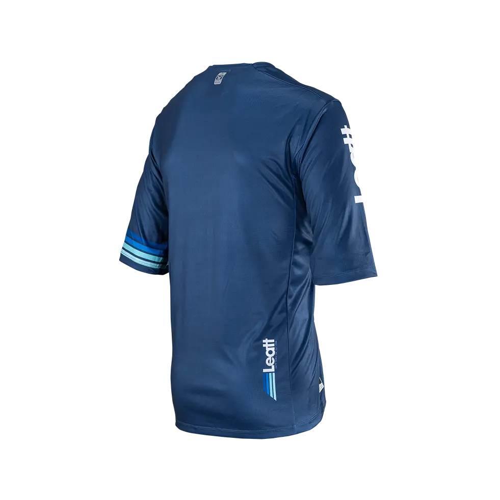 Leatt Koszulka Rowerowa Mtb Enduro 3.0 Jersey Denim Kolor Granatowy Rozmiar - zdjęcie 4