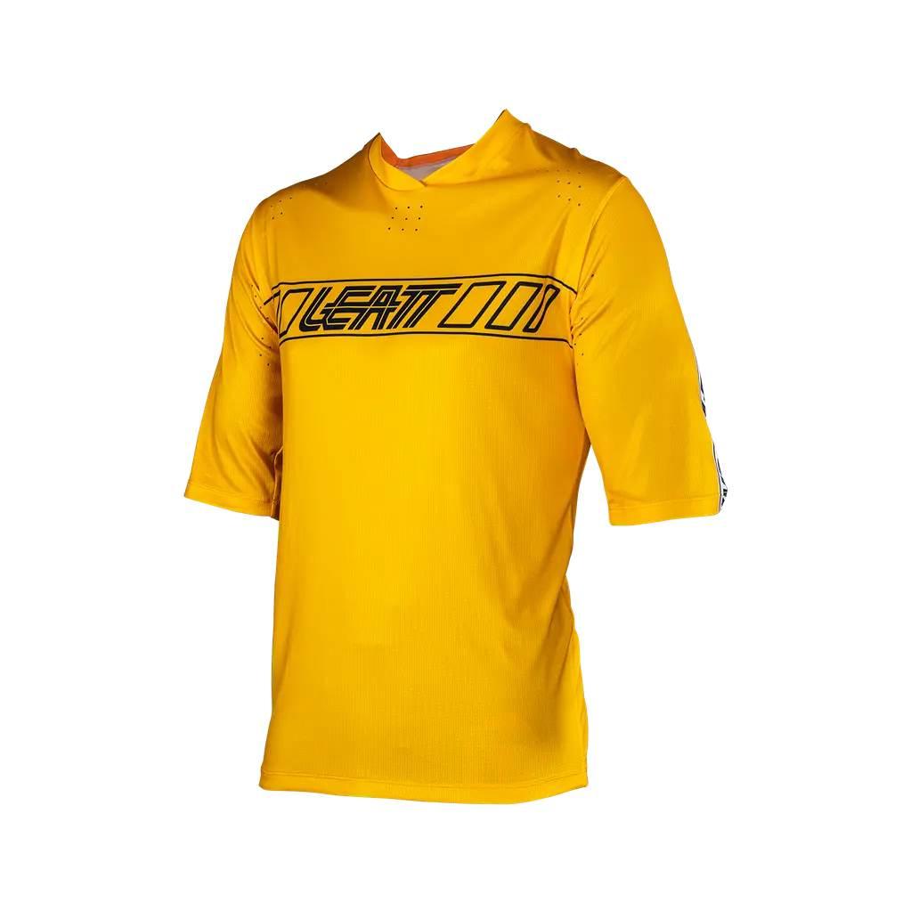 Leatt Koszulka Rowerowa Mtb Enduro 3.0 Jersey Gold Kolor Złoty Rozmiar Xxl - zdjęcie 4