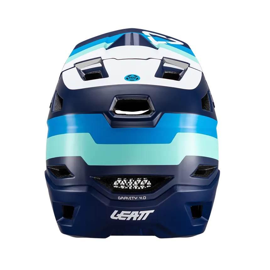 Leatt Kask Rowerowy Mtb Gravity 4.0 V24 Helmet Blue Kolor Niebieski Rozmiar - zdjęcie 5
