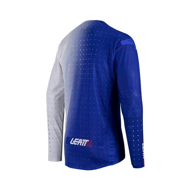 Leatt Koszulka Rowerowa Mtb Gravity 4.0 Jersey Ultrablue Kolor Niebieski/Bi - zdjęcie 4