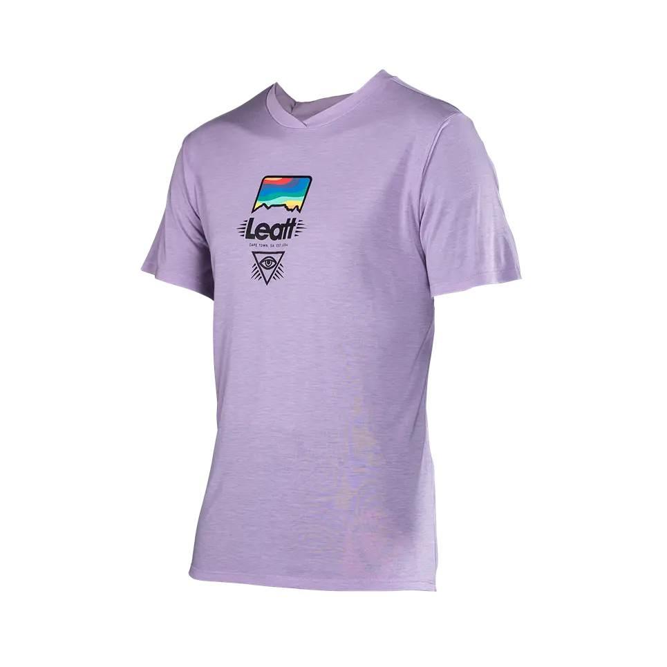 Leatt Koszulka Rowerowa Mtb Gravity 1.0 Jersey Lavender Kolor Fioletowy Roz - zdjęcie 2