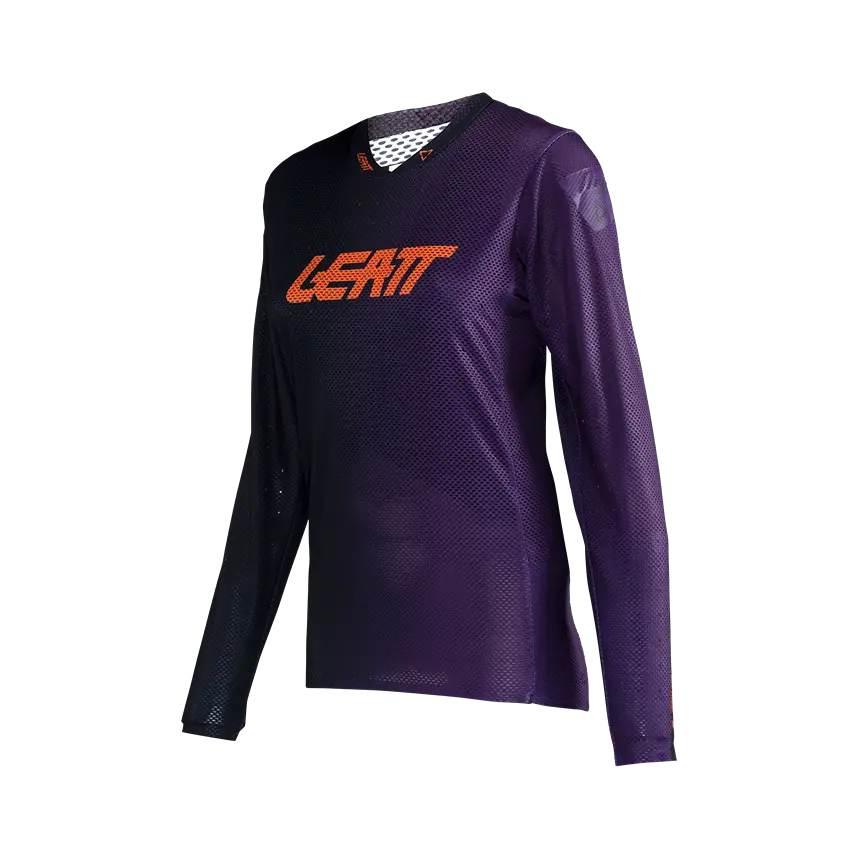 Leatt Koszulka Rowerowa Damska Mtb Gravity 4.0 Jersey Women Purple Kolor Fi - zdjęcie 3