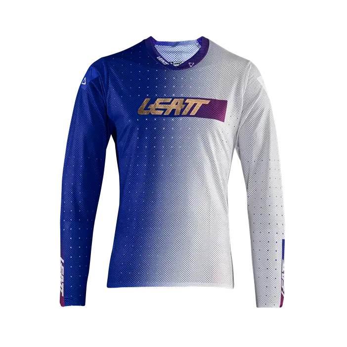 Leatt Koszulka Rowerowa Dziecięca Mtb Gravity 4.0 Junior Jersey Ultrablue K - zdjęcie 2