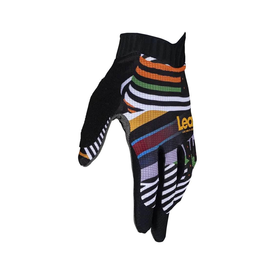 Leatt Rękawice Rowerowe Damskie Mtb 1.0 Gripr Women Glove Stripes Kolor Cza - zdjęcie 2