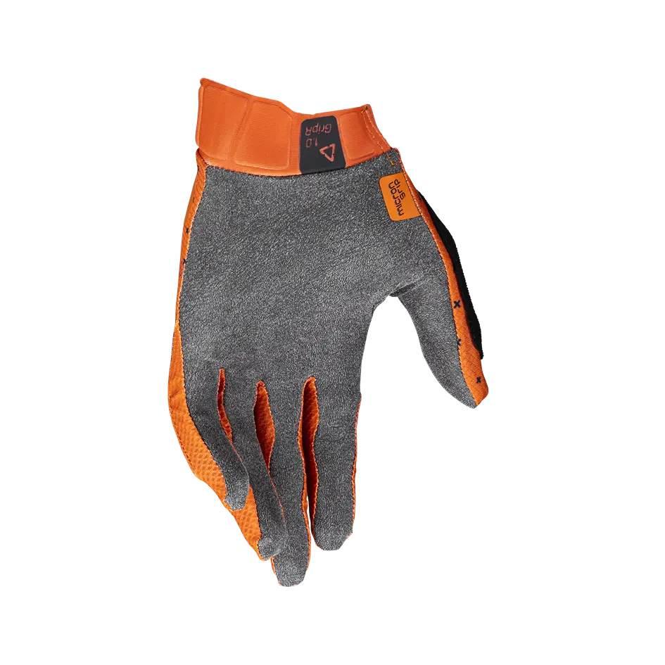 Leatt Rękawice Rowerowe Dziecięce Mtb 1.0 Gripr Jr Glove Glow Kolor Pomarań - zdjęcie 4