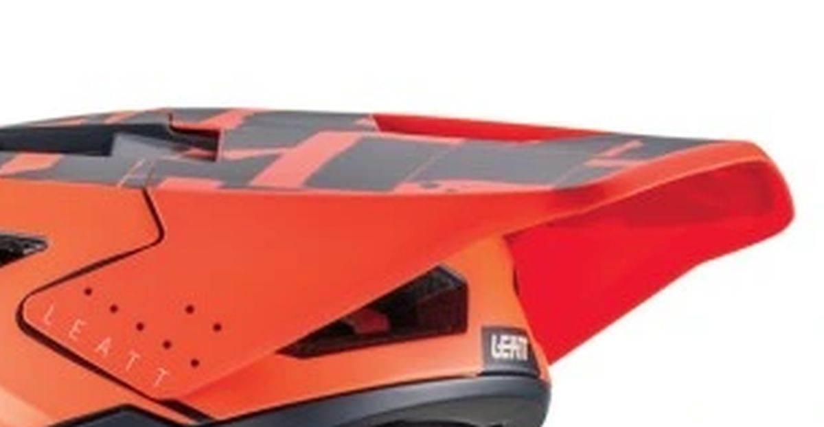 Leatt Daszek Do Kasku Rowerowego Visor Mtb 4.0 V22.1 Coral Kolor Pomarańczo