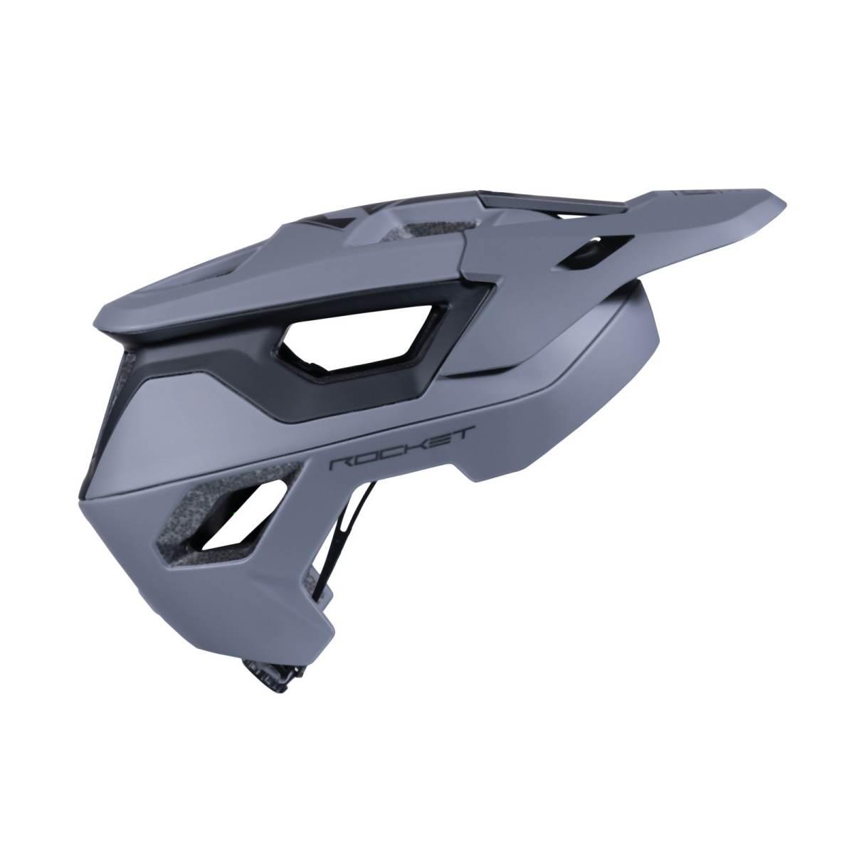 Kenny Racing Kask Rowerowy Mtb Model Rocket Grey Kolor Szary/Czarny Rozmiar