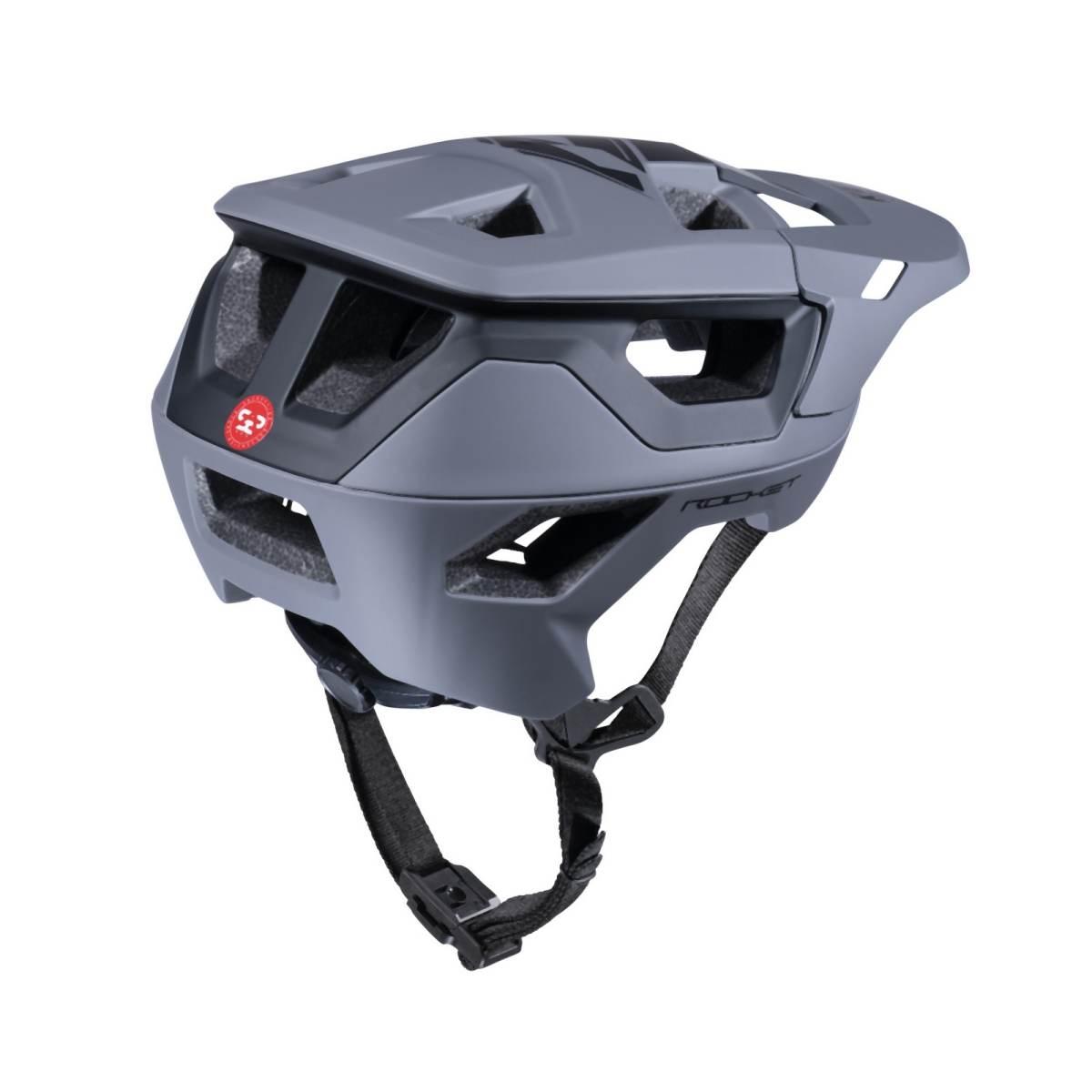 Kenny Racing Kask Rowerowy Mtb Model Rocket Grey Kolor Szary/Czarny Rozmiar - zdjęcie 2