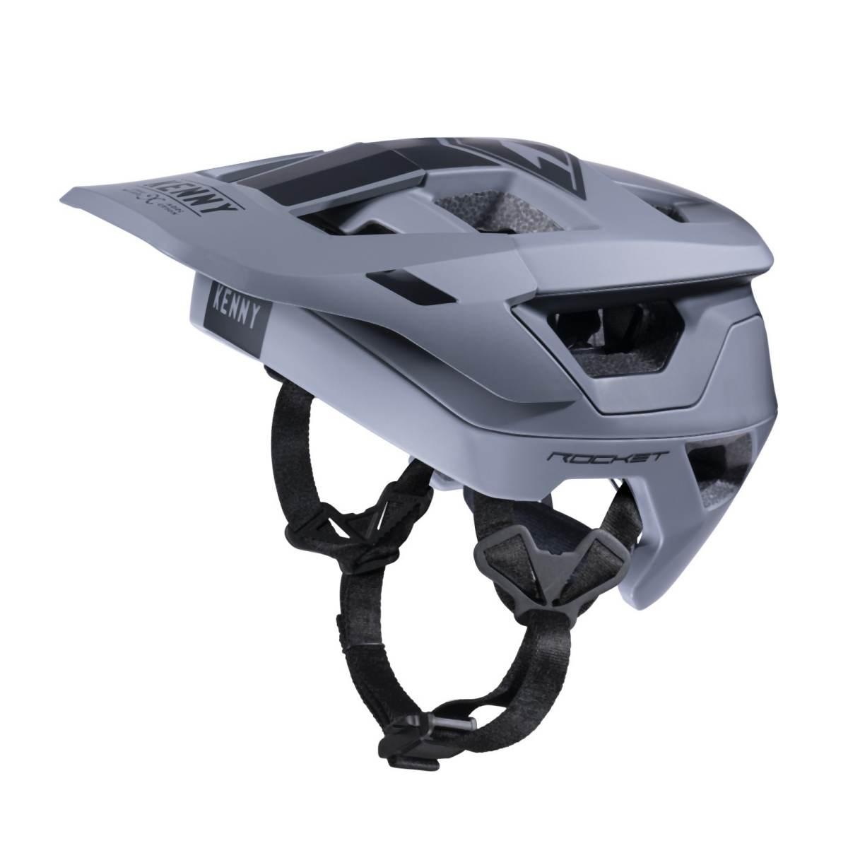 Kenny Racing Kask Rowerowy Mtb Model Rocket Grey Kolor Szary/Czarny Rozmiar - zdjęcie 3