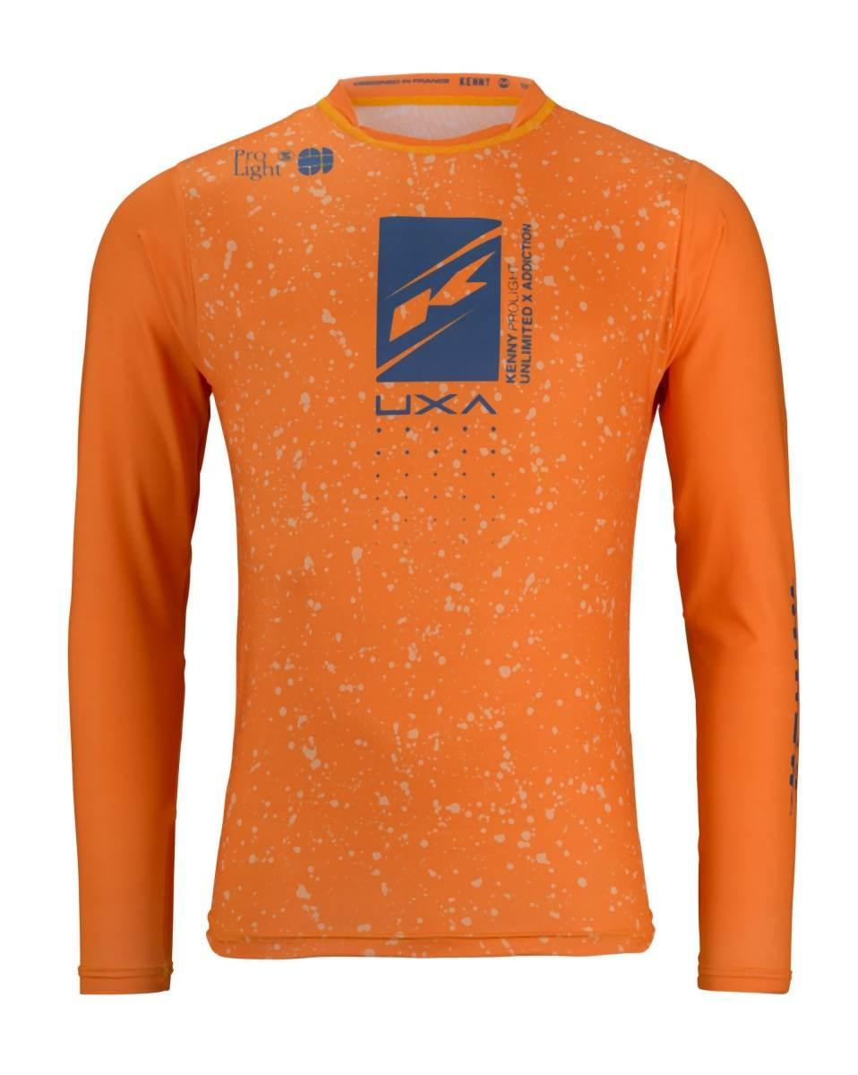Kenny Racing Koszulka Rowerowa Mtb Model Prolight Mandarine/Blue Kolor Nieb