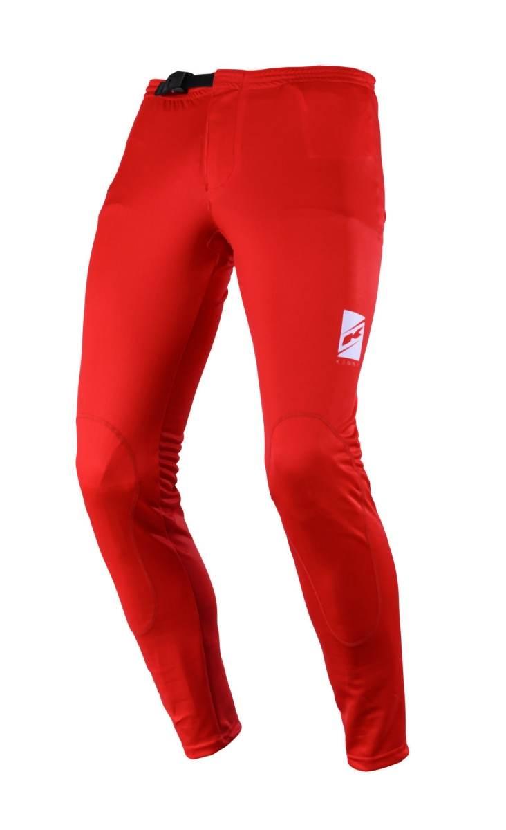 Kenny Racing Spodnie Rowerowe Mtb Model Race Red Kolor Czerwony/Biały Rozmi