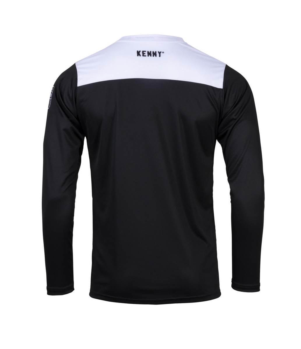 Kenny Racing Koszulka Rowerowa Mtb Model Elite Black Kolor Czarny/Biały/Nie - zdjęcie 2