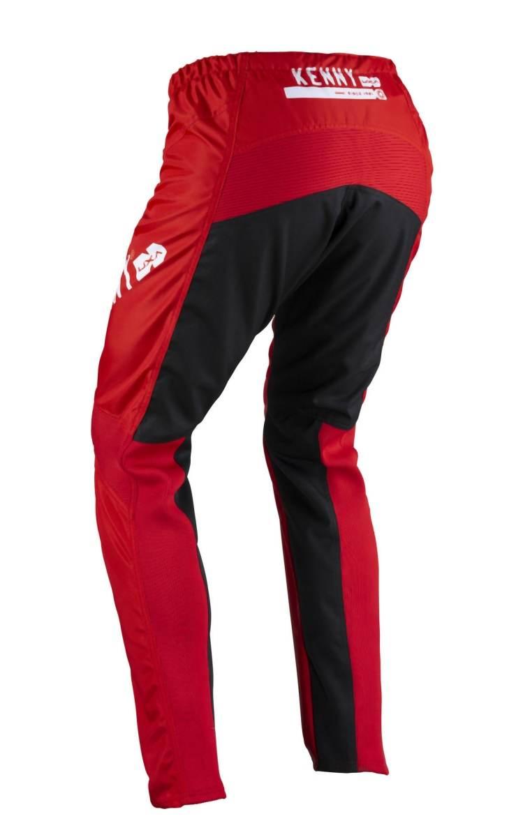 Kenny Racing Spodnie Rowerowe Mtb Model Elite Red Kolor Czerwony/Biały Rozm - zdjęcie 2