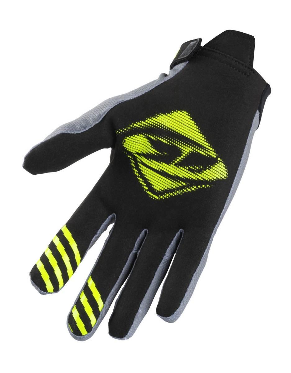 Kenny Racing Rękawice Cross/Enduro/Rowerowe Mtb Model Gravity Grey/Neon Yel - zdjęcie 2
