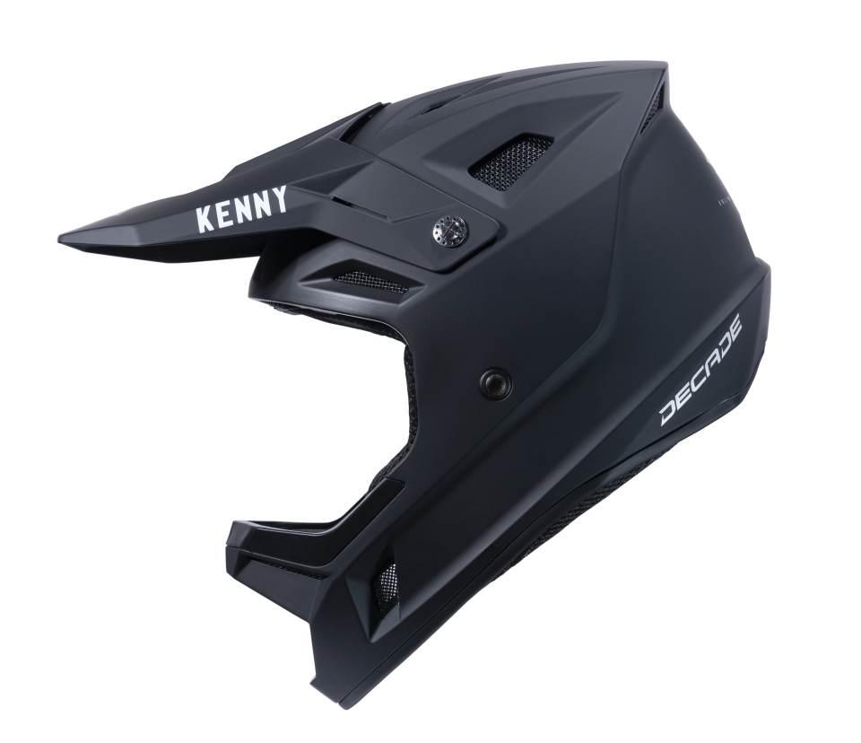 Kenny Racing Kask Rowerowy Mtb Decade Solid Matt Black Kolor Czarny Rozmiar