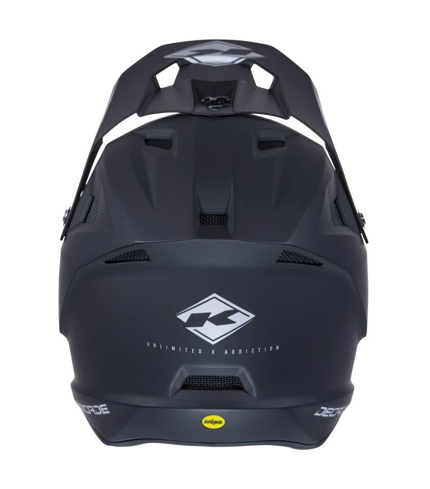 Kenny Racing Kask Rowerowy Mtb Decade Solid Matt Black Kolor Czarny Rozmiar - zdjęcie 3