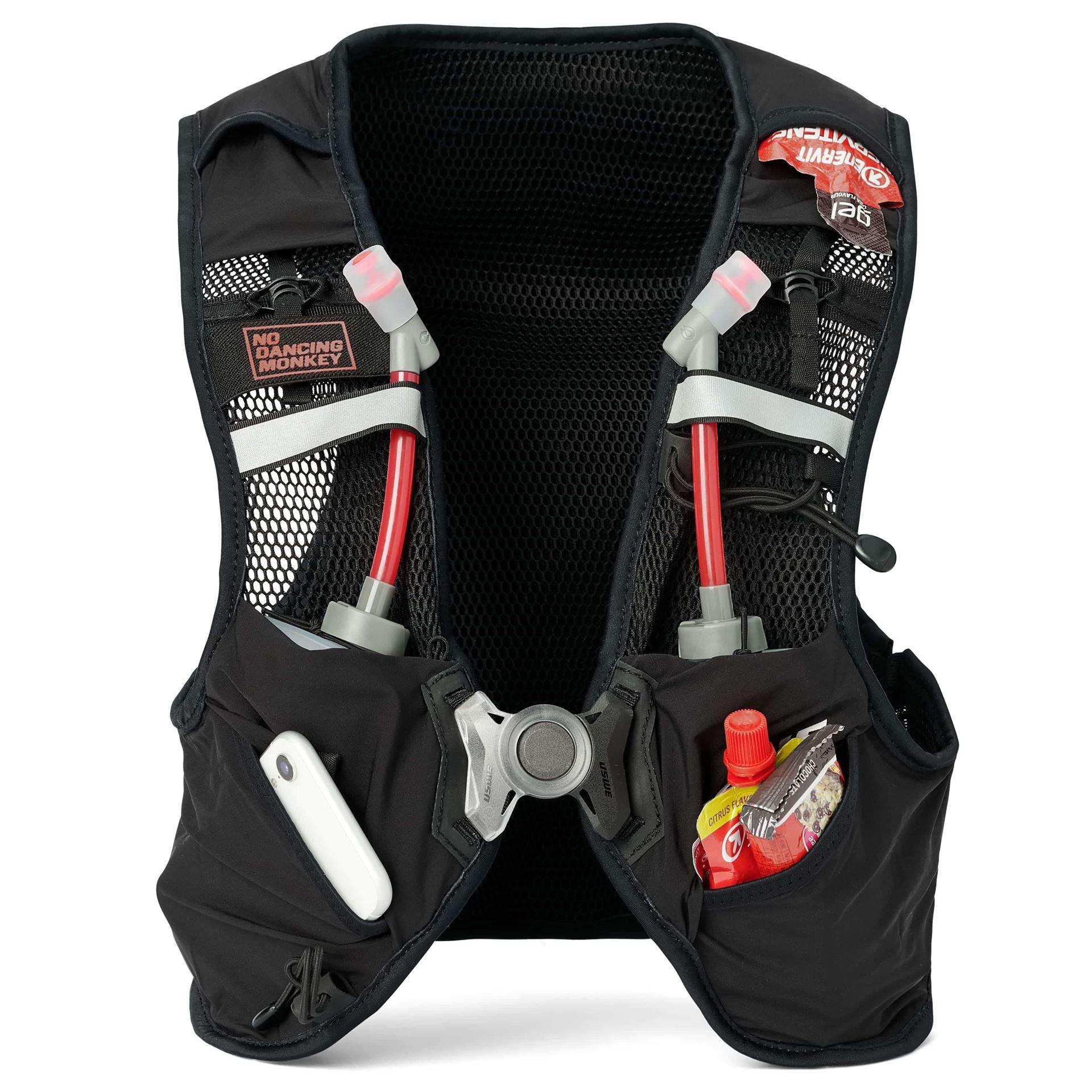 Uswe Kamizelka Rowerowa Rush 8L Rozmiar S Czarna - zdjęcie 4