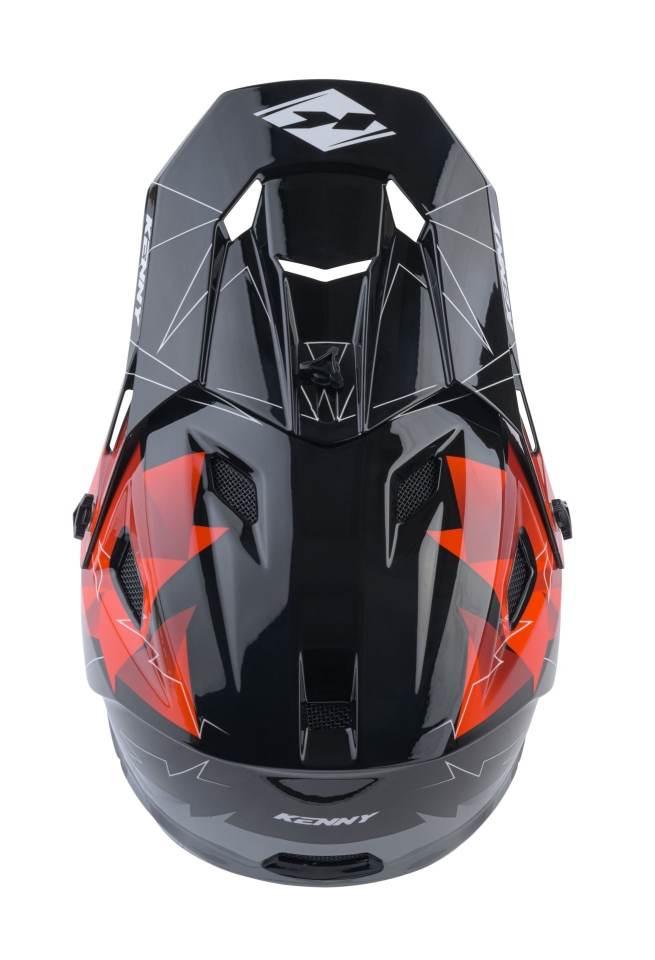 Kenny Racing Kask Rowerowy Mtb Decade Graphic Smash Red Kolor Czerwony Rozm - zdjęcie 3